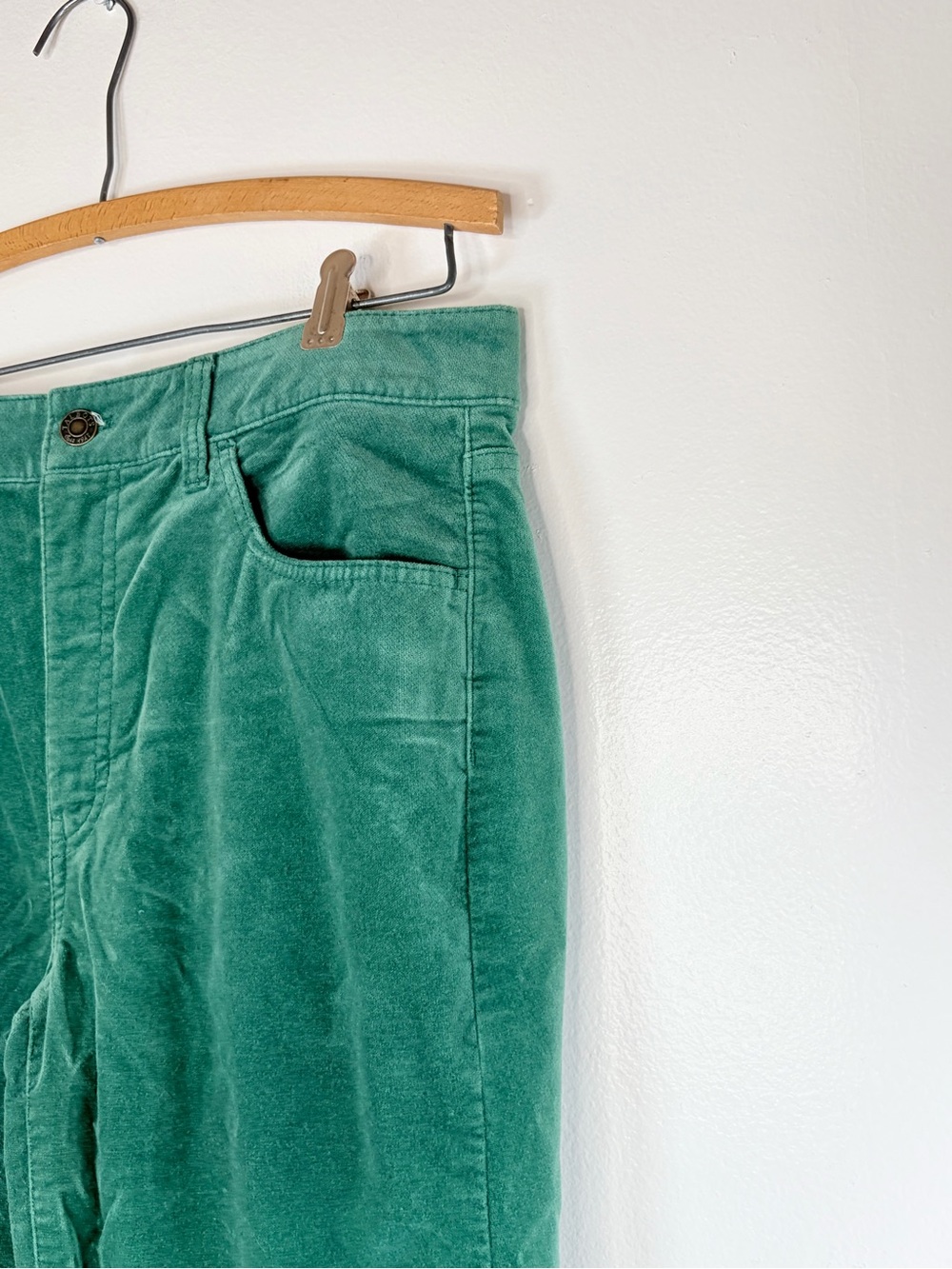 Talbots Velveteen High Waist Straight Leg Jeans - Picture 4 of 8